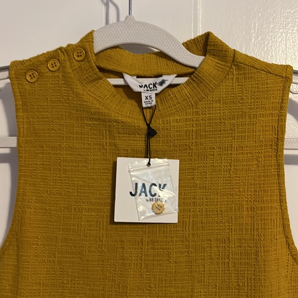 Jack by bb Dakota yellow sleeveless dress nwt - Picture 2 of 4